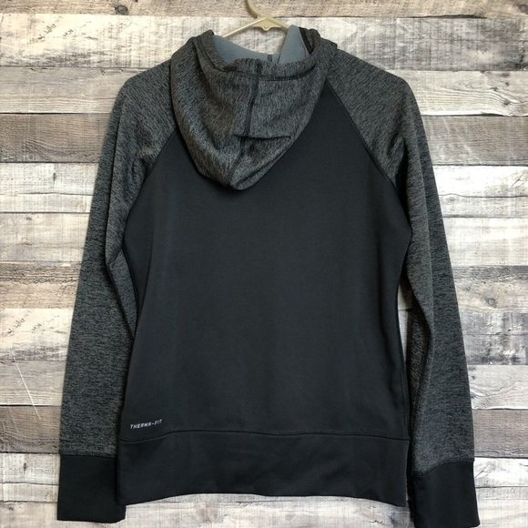 Nike Penn State Nittany Lions Womens Gray Hoodie Graphic Pullover Sweater Size S - Picture 2 of 10